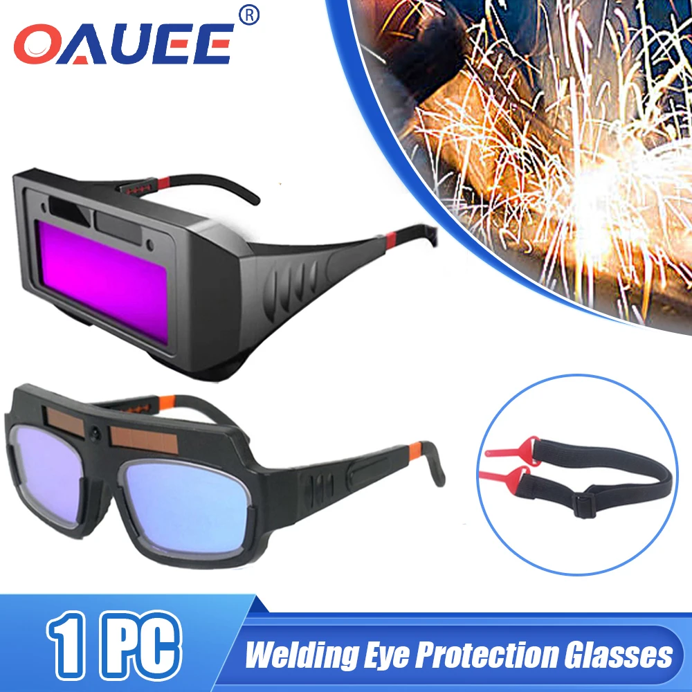 Automatic Dimming Welding Solar Glasses Anti Glare Argon Arc Welding Glasses Special Goggles Tools for Welders Automatic Dimming