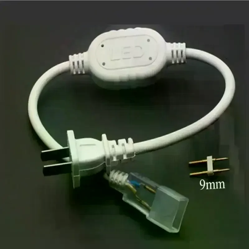 220v 110v Power Supply Lighting Transformer Driver Switch For 3014 3528 5050 Led Strips Power Plug Adapter Accessory