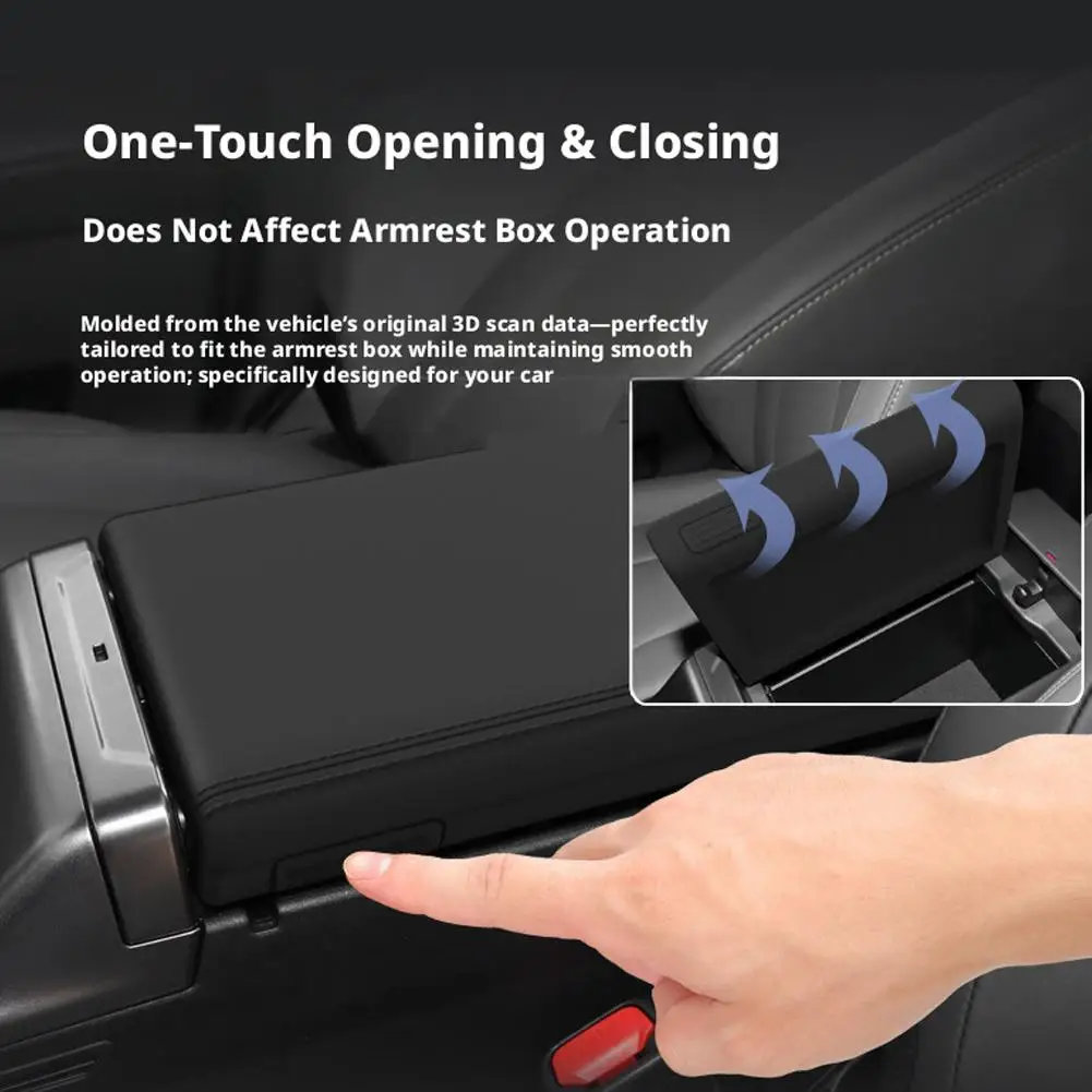 Armrest Box Protective Cover For The 2026 For Toyota For RAV4 And 2026 For Toyota Venza Central Control Handrest Protection J6U5