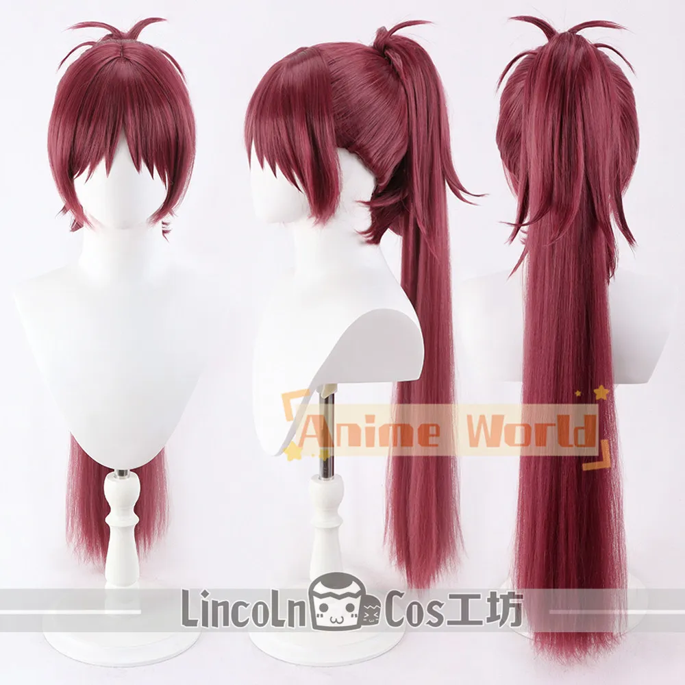 

Anime Kyoko Sakura Cosplay Wig Halloween Carnival Party Props Synthetic Hair Heat Resistant Fiber + Wig Cap