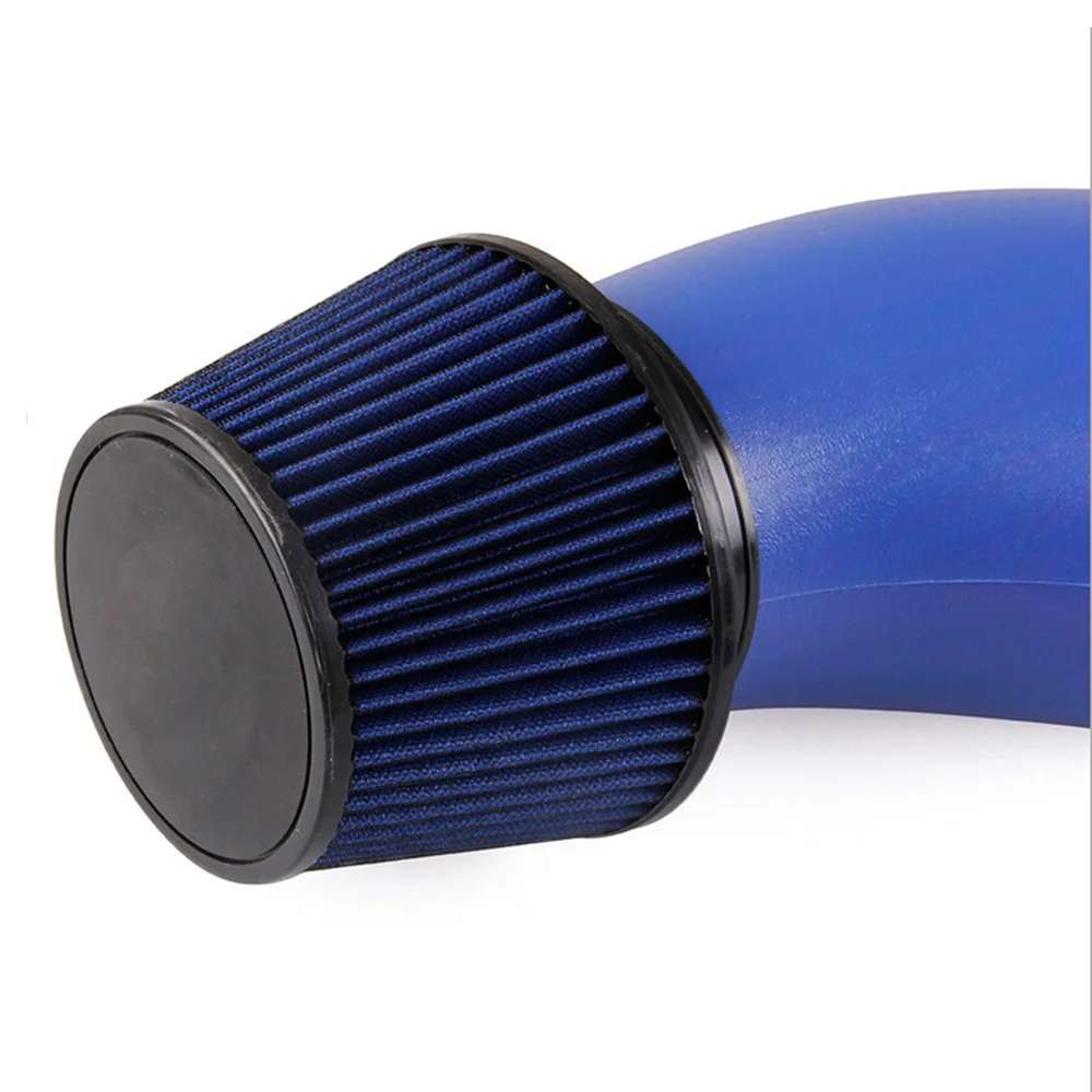 Tubo de admisión de aire para coche, filtro de aire para Honda Civic 92-00 EK EG, negro, rojo, azul, carbono Real