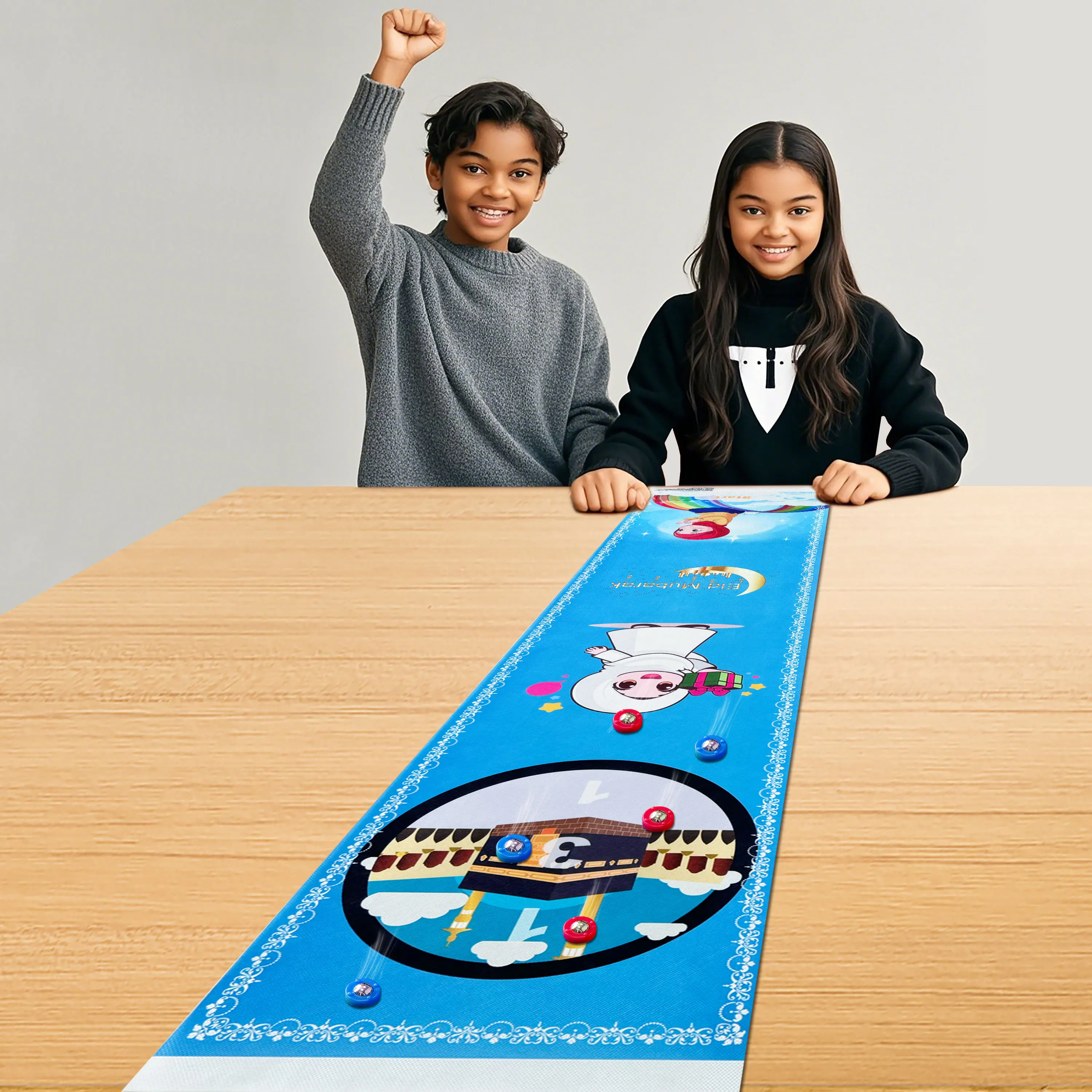 

47,2-дюймовый кааба Рамадан Мубарак, игровой набор для завивки в мусульманском стиле — идеальный подарок на праздничный сезон — идеальный Рамадан, Рождество