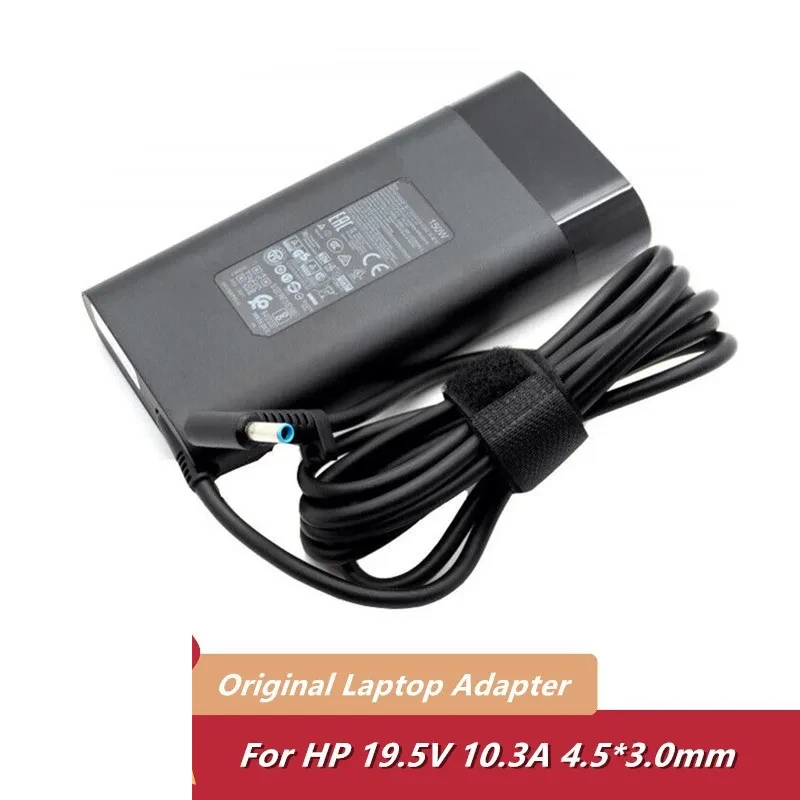 200W original laptop AC adapter charger for HP 19.5v 10.3A TPN-DA10 L00818-850 omen 15 EliteBook 840 G5 G6 G4 TPN-CA23 TPN-DA23