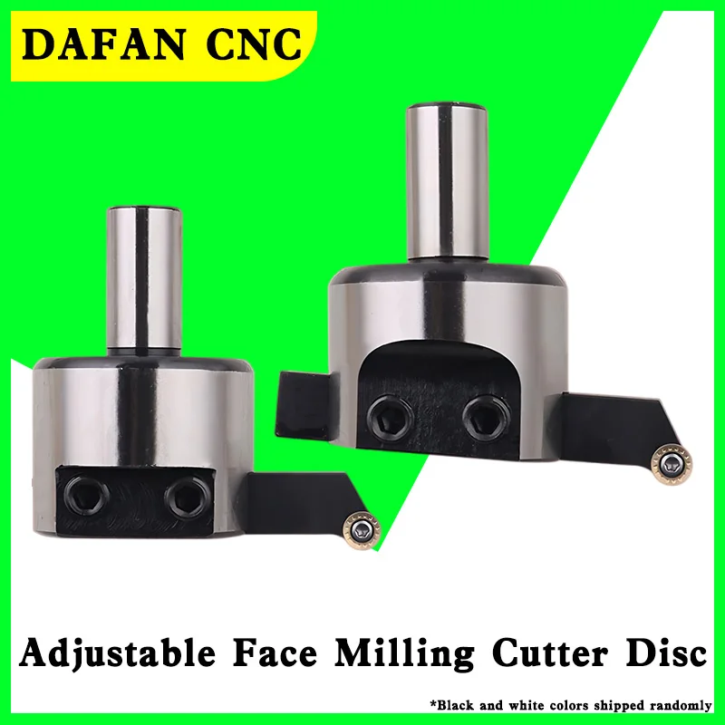 

Adjustable CNC Face Milling Holder R5 R6 w/Shank Inserts for Machining Center Facing Finishing High Precision Kit