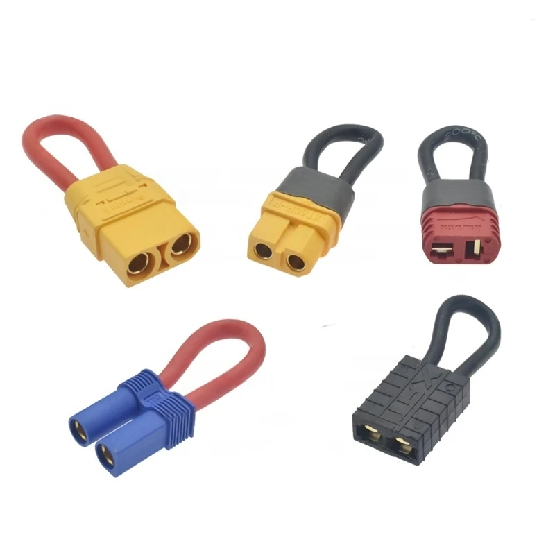 

Amass car model series head XT90 XT60 EC5 TRX short-circuit head U-head dual-channel variable single-channel plug-in battery