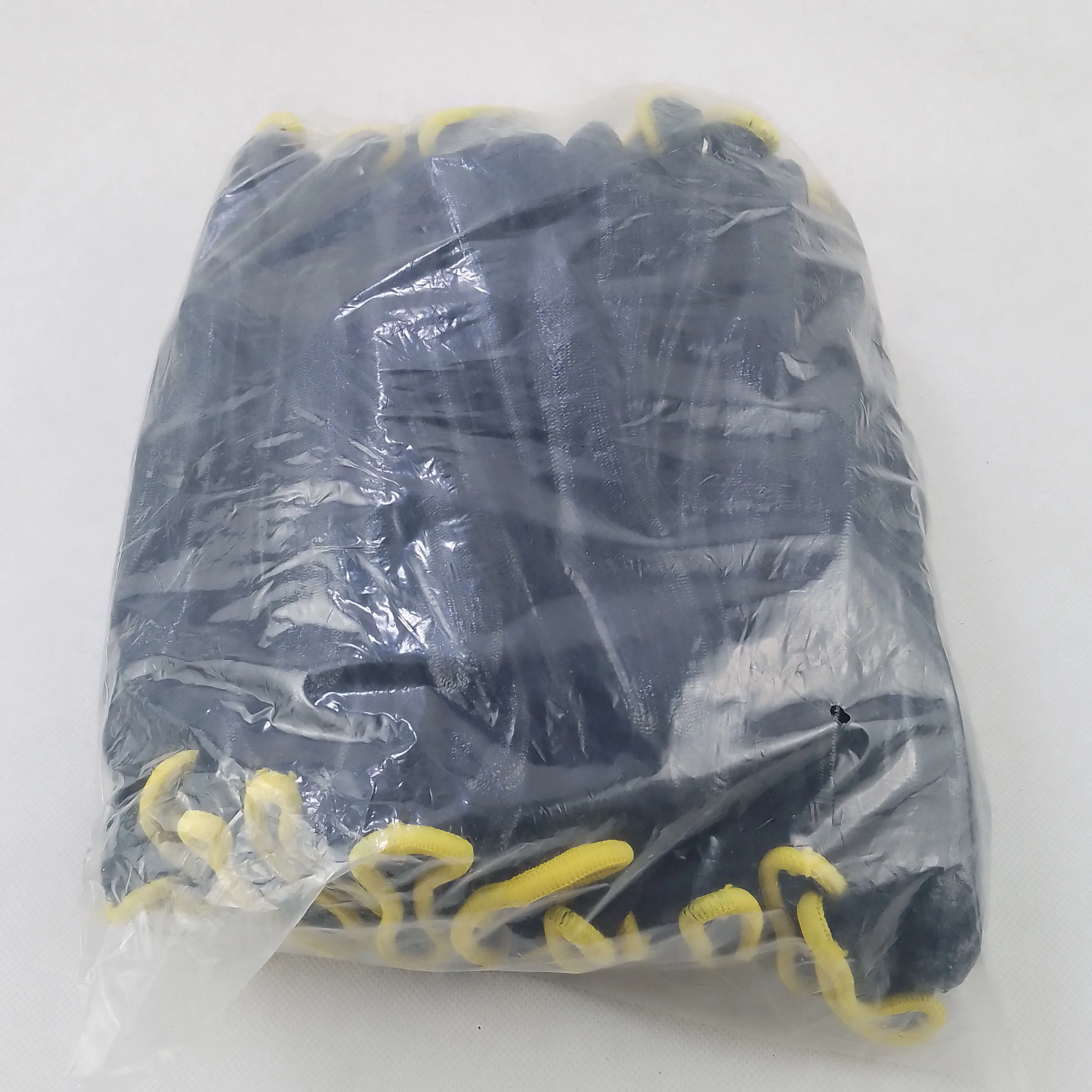 

black polyester 13G knitted liner black nitrile palm coated safety work gloves anti-slip wear-resist gardening factory workers