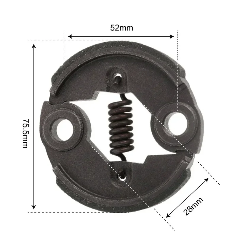 Metallkupplungs- und Schraubensatz für Freischneider-Motoren 43CC 49CC 52CC – Detail 4