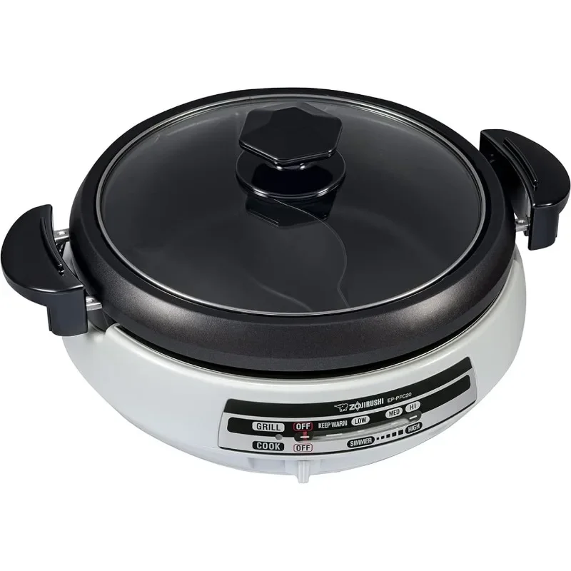 HAOYUNMA Gourmet dExpert Electric Skillet for Yin Yang Hot Pot