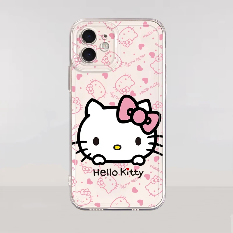 Etui na telefon Honor X9a X8b 90 Lite X9b Y9 Prime 2019 X7b Przezroczyste Miękkie Hello Kitty Sanrios