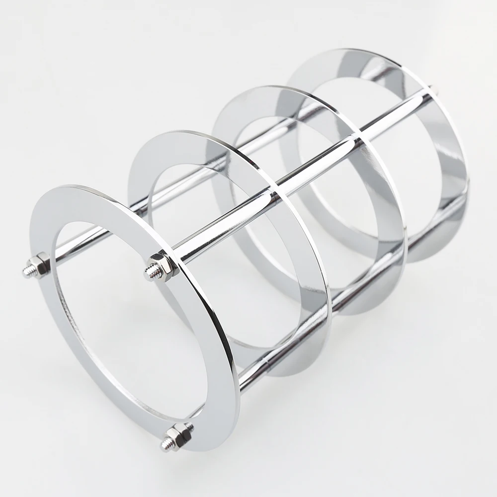 130x90mm Chrome/Gold Plated Brass Vacuum Tube Guard Protector for EL34 300B 12AX7 6V6 6L6 Hifi Vintage AUDIO Amplifier DIY 4.5