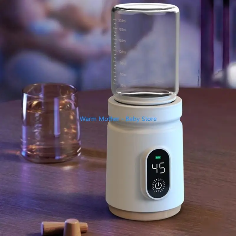 4 bánh răng Nhiệt độ có thể điều chỉnh Chống rò rỉ Du lịch An toàn Máy hâm sữa Sữa Ấm hơn / Bộ chuyển đổi Làm nóng nhanh Máy hâm