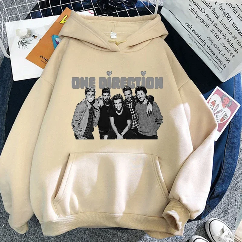 Direction One Hoodies Man Woman Harajuku Pullover Tops Sweatshirts Fans Gift Autumn Winter Fashion Casual  Aesthetic Streetwear