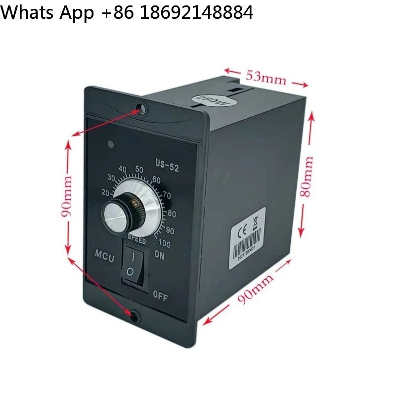 

Цифровой дисплей регулятора частоты вращения двигателя US-52 AC для насосов с прямым и обратным вращением, однофазный, с цифровым дисплеем.