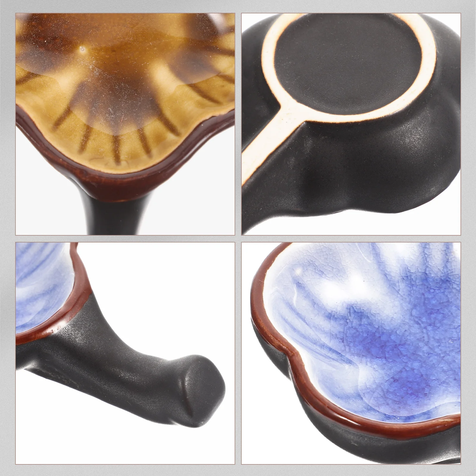 

2Pcs Dish Plate Portable Calligraphy Ink Stone Decorative Home Office Desk Organizer for Artists Writers Collectors