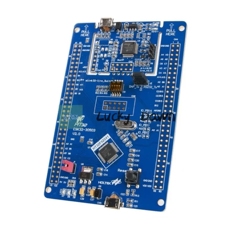 

ESK32-30503 Development Board - HT32F52241 Cortex-M0 MCU Kit with Debugger & Arduino-Compatible Pins