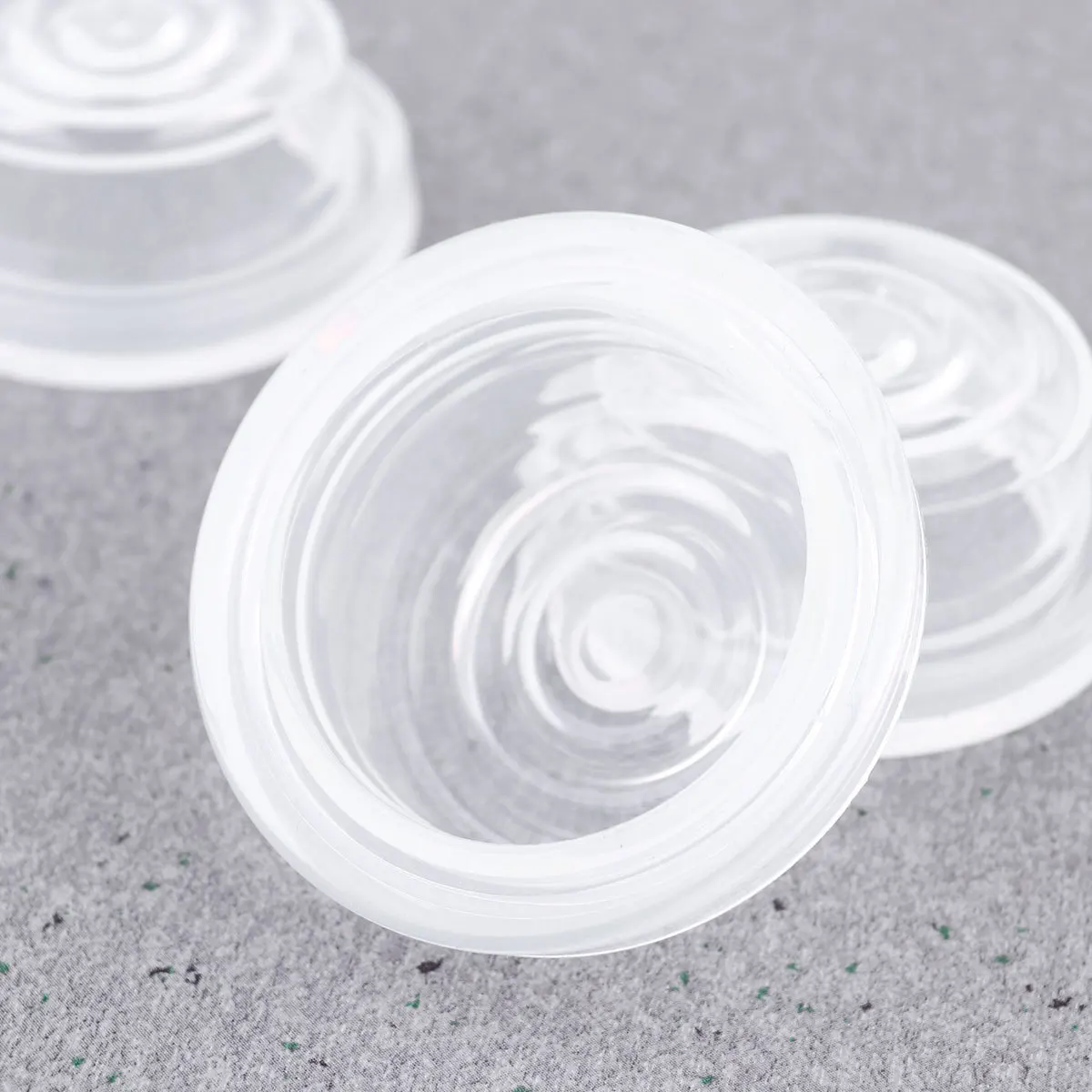 4 قطعة مضخة الثدي اليدوية سيليكون الحليب شفط الرضاعة الطبيعية تسرب الماسك المحمولة الحليب جامع تغذية الطفل مضخة الثدي #6