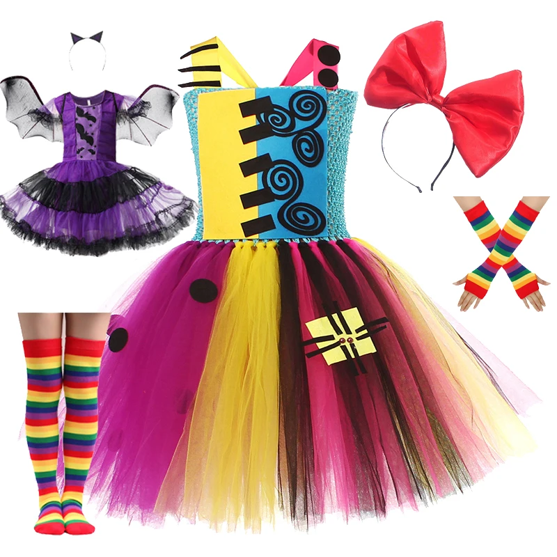 Halloween-Kostüme für Jungen und Mädchen, Hexe, Cosplay-Kleid, Maskeradekleid, Karneval, Party-Kleidung, Halloween-Geschenke für Kinder