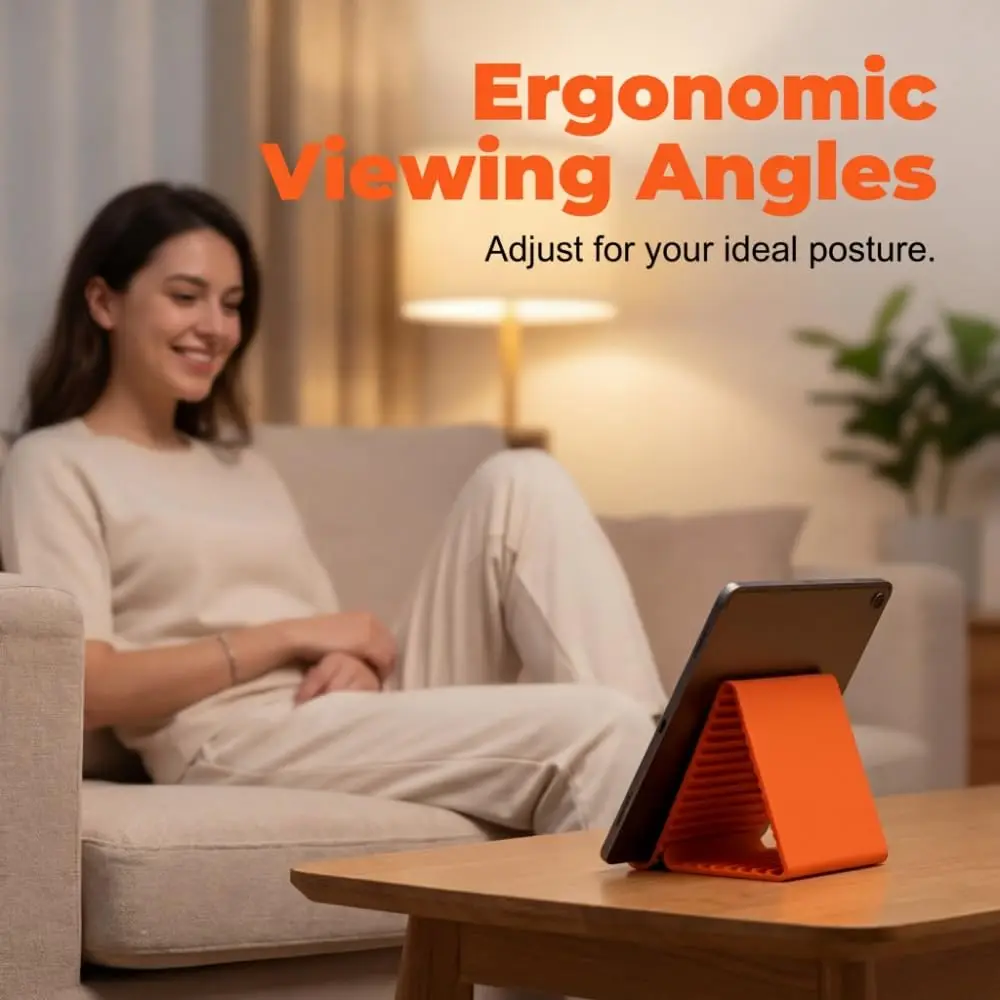 

Flexible Folding Phone Holder Creative Foldable Desktop Stand Silicone Anti Slip Anti Fall Lazy Bracket For Phone Tablet Laptop