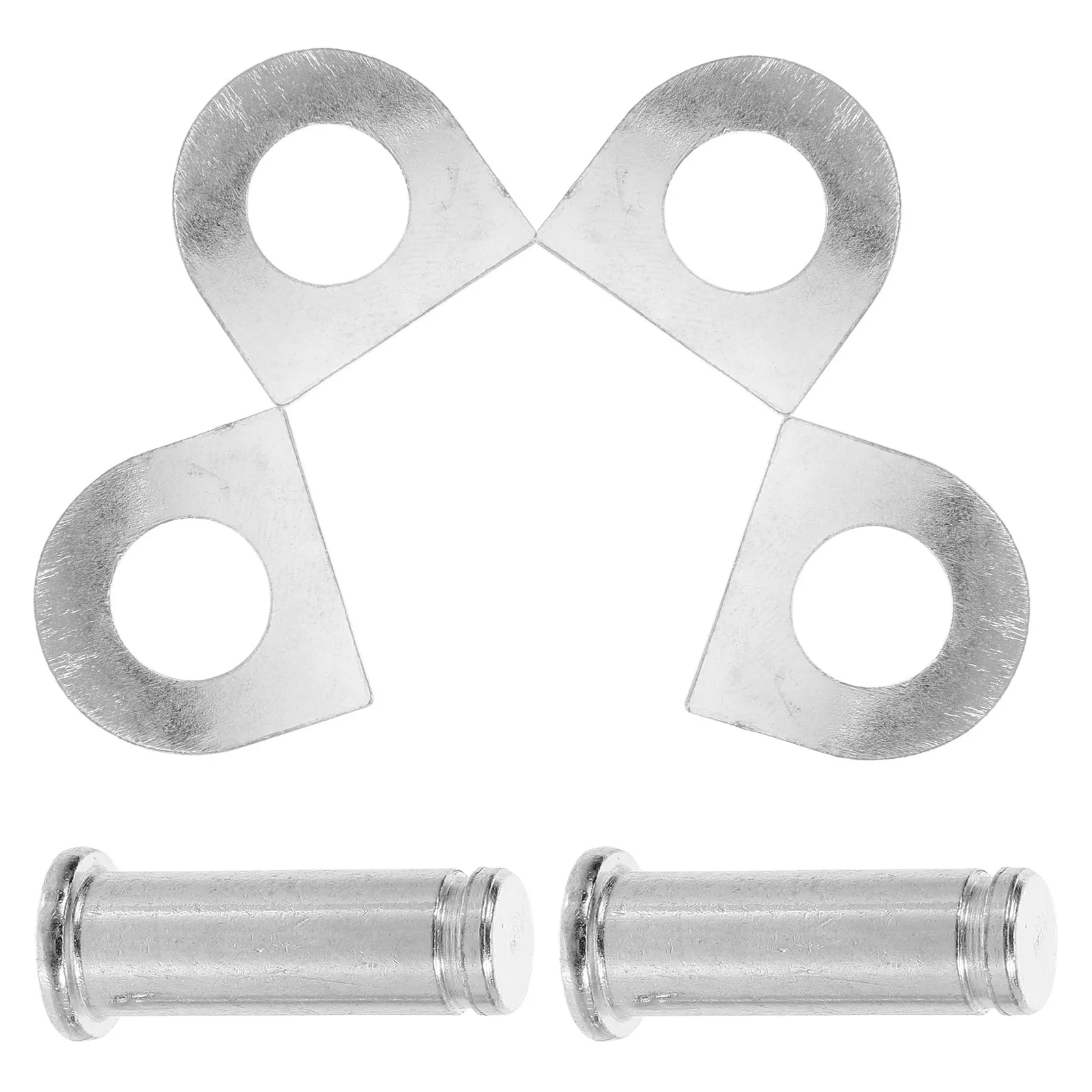 

1Set Sturdy Iron Footrest Pedal Mount Kit Motorcycle Foot Pedal Peg Screw Pins with 2 Pins 5 Washers for Enhanced Stability