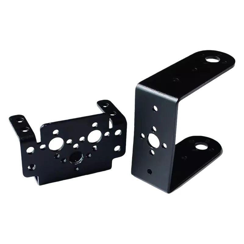 MG995 996 servo gimbal bracket, two degrees of freedom robotic arm accessory, servo bracket set Servo Pan-Tilt Mount for MG995