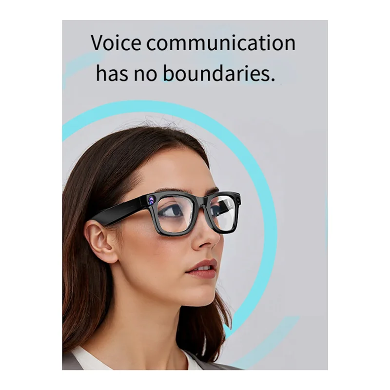 

【A42U】Use Chatgpt AI Camera Smart Glasses 8MP IP65 Bluetooth Call Playing Music Fashion Smart Glasses Identify Pictures