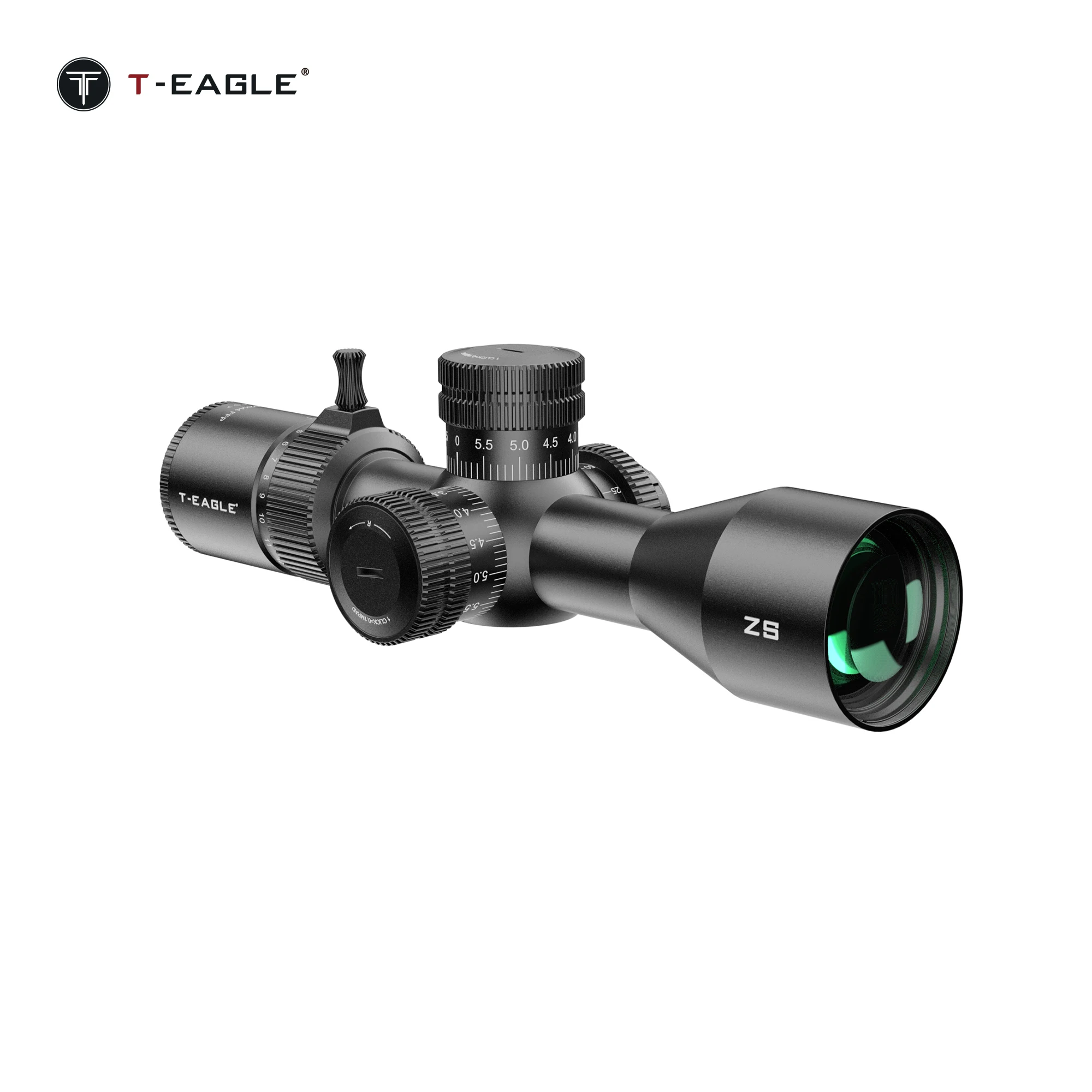 T-EAGLE ZS 3-12x44 FFP IR Rifle Scope Spotting Tactical Riflescope Strong Shockproof Air Gun Sight Hunting Optic Airsoft lunete