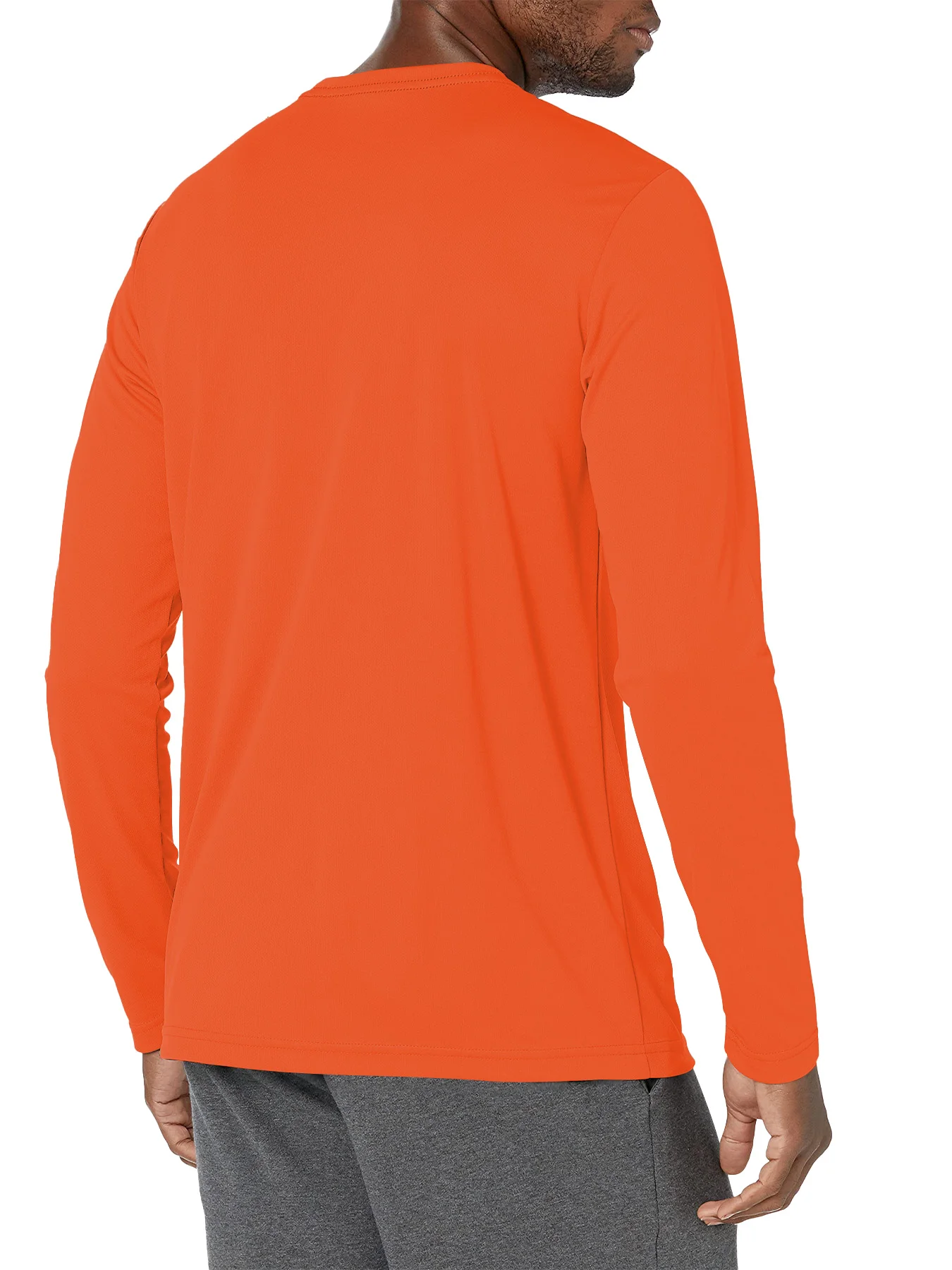Herren Langarm-Sonnenschutz-Shirt Leichtes Workout UV-Schutz Schnelltrocknend Wander-T-Shirt Radsport Angeln Sportoberteil – Detail 26