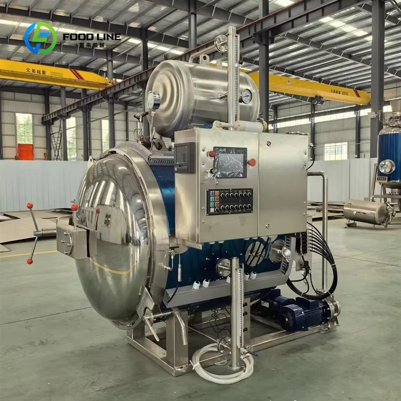 Customized New High Quality Stainless Steel Pilot Retort Autoclave with High Efficiency for Trial Sterilization