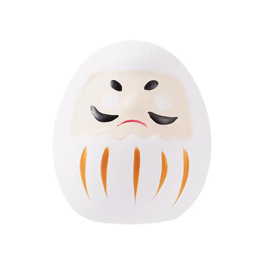 Japanese Ceramic Daruma - Lucky Charm Fortune Ornament, Miniature Crafts For Home Decor & Gifts Home Decoration J3w9
