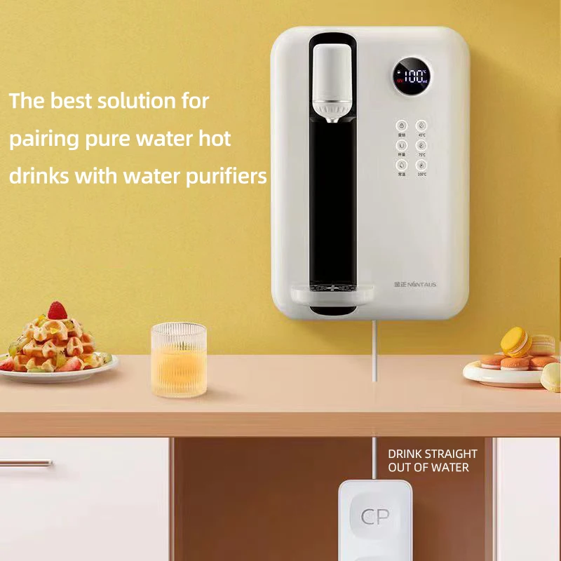 آلة أنابيب مياه مثبتة على الحائط ، آلة شرب منزلية ساخنة فورية ، موزع ذكي ،