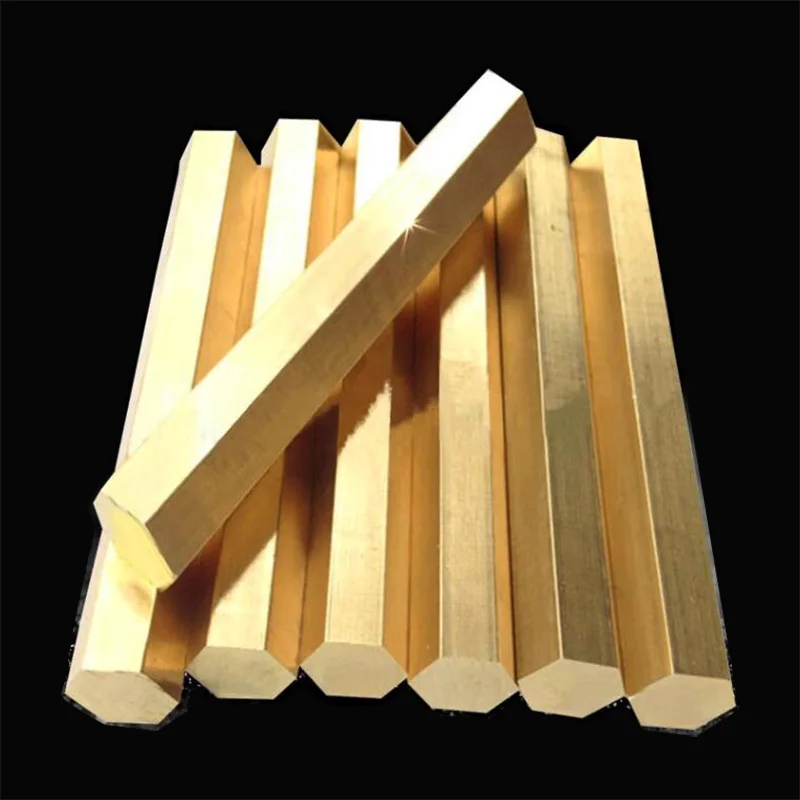 Brass Hexagon Bar Hexaginal Rod Hex 3mm To 65mm 100mm Or 1000mm Long