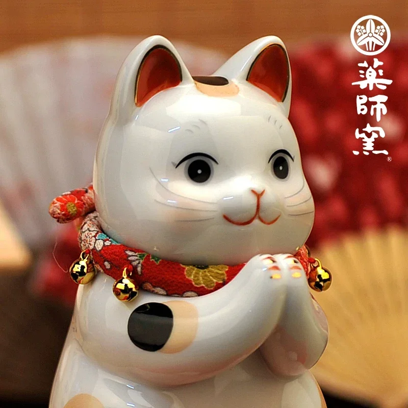 Selling the latest home pray cute fortune cat ceramic creative display commercial opening birthday wedding gift  home decor