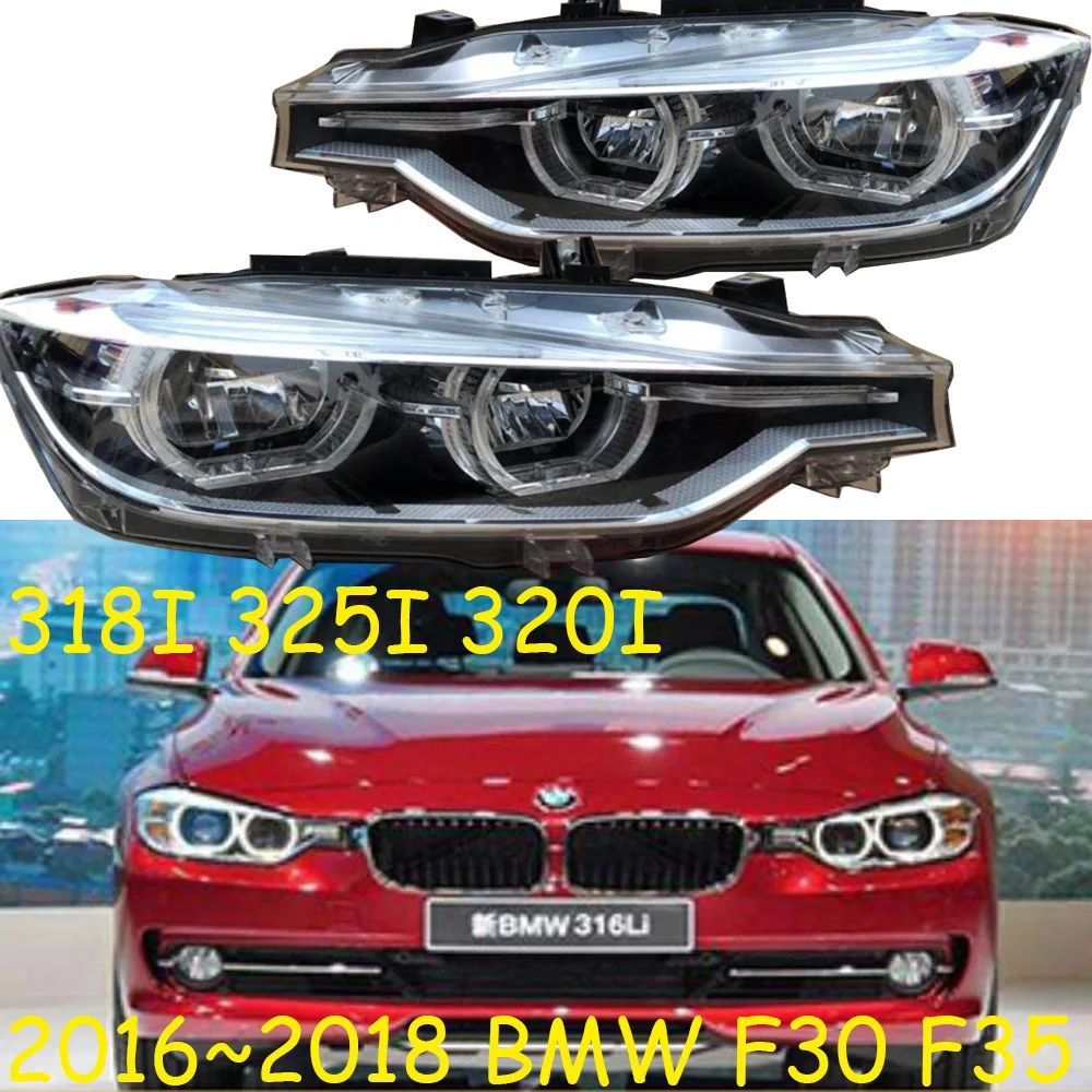 Video car bumper headlamp for BMW F30 F35 headlight daytime light,LED,318I 325I 320I,2013~2018y,car accessories,f35 fog light