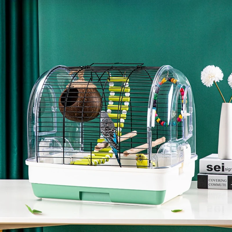 

Portable Outdoors Bird Cages Budgie Canary Large Metal Bird Cages Parrot Southe Park Maison Oiseaux Exterieur Products WZ50BC