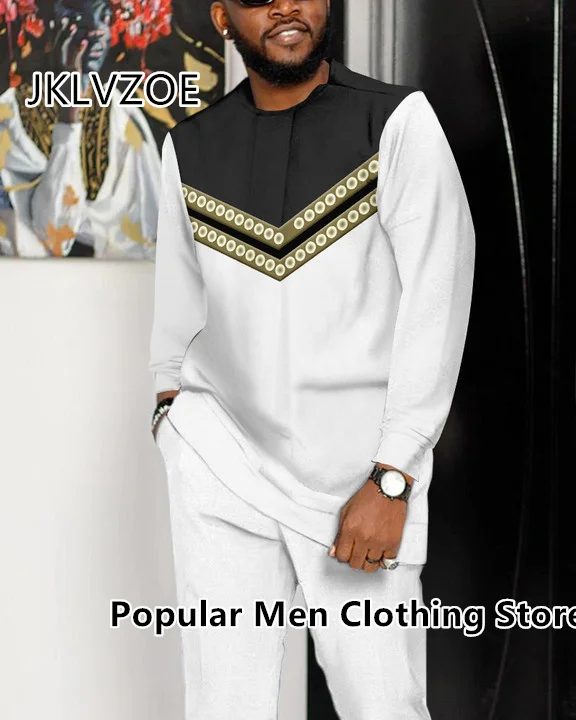 2023 Long Sleeve T-shirt Set Jogging Casual Suit Sportswear High Quality Men Outfits 2 Piece Set Sport Tracksuits Male Clothing