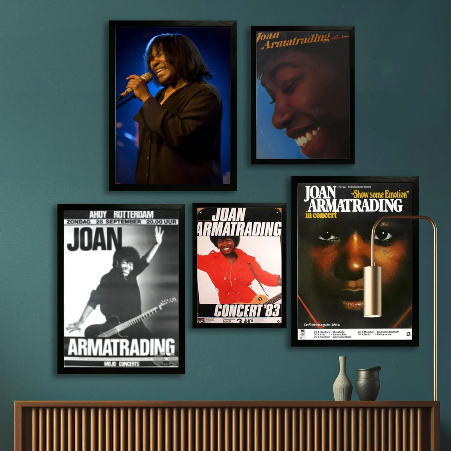 

Joan Armatrading Canvas Art Poster and Wall Art, Picture Print, Modern Family Bedroom Decor,Decorative painting