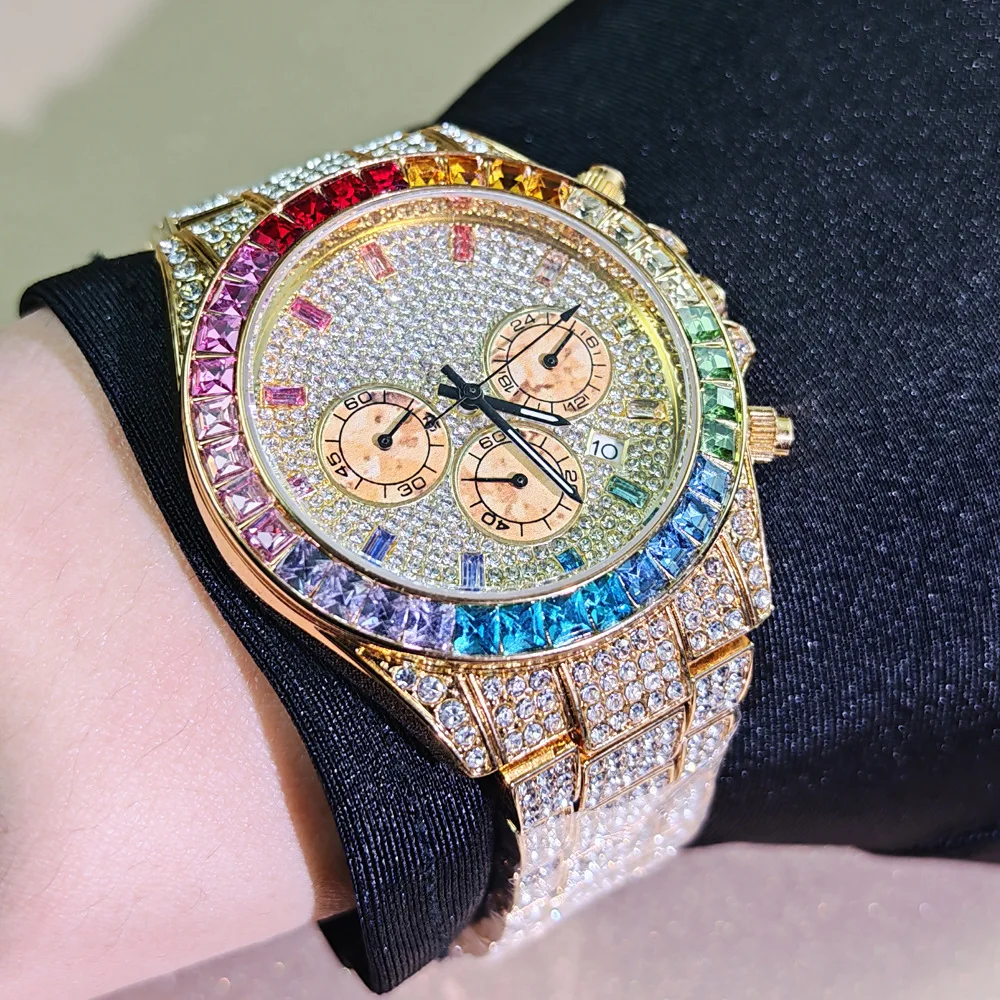 High Jewelry Watches - High Quality Luxury Ice Colored Diamond