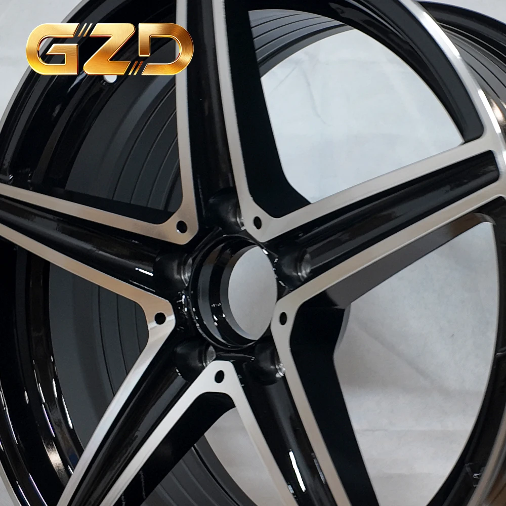 GZD Hot Selling Cast Wheels Source Factory High Quality Alloy Wheels 19 Inch For Mercedes Car Wheels 5*114.3