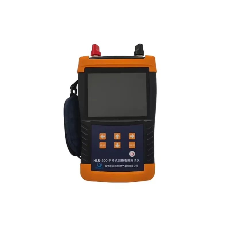 HLR-200 200A Micro-Ohmmeter Hand-held Testing Equipment with 30A-200A Output for Various Uses