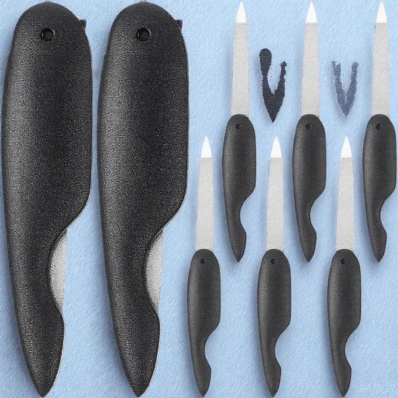 

8Pcs Folding Nail File Set Premium Metal Nail Files for Manicure Pedicure Buffing Shaping Polishing Nails At Home Salon