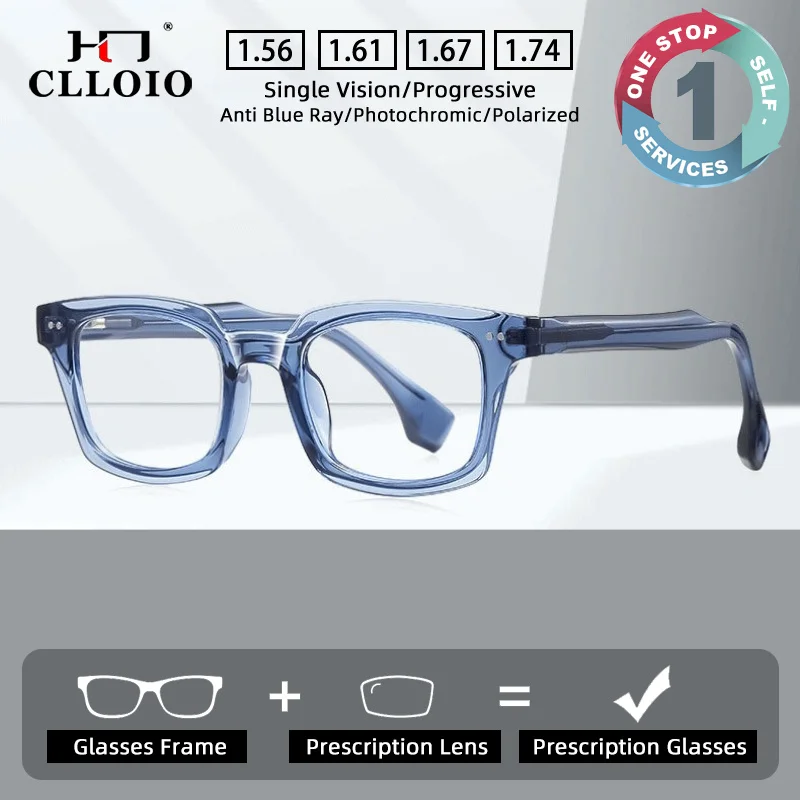 clloio-クラシック耐久性多機能処方眼鏡-ブルーライトカット近視眼鏡-tr90-スクエア累進多焦点リーディングアイウェア