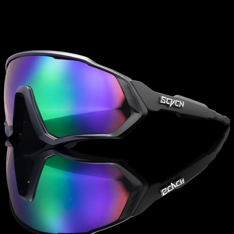 SCVCN Sunglasses Men UV400 Cycling Glasses MTB Mountain Goggles Women Bicycle Eyewear Road Bike Windproof Sport Sunglasses