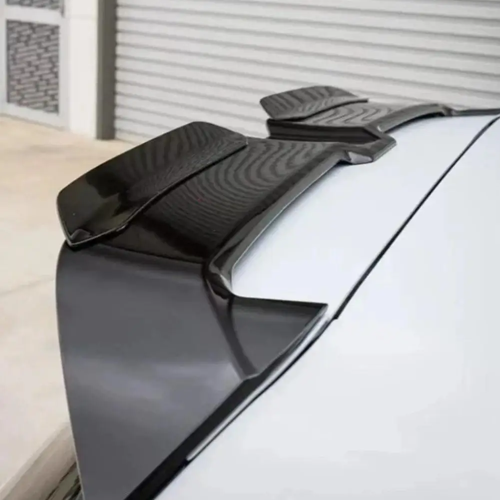 For Oettinger Car Roof Spoiler Extentions Flaps Rear Wing for VW Golf 6 7 MK6 MK7 7.5 R GTD R-LINE Glossy Black