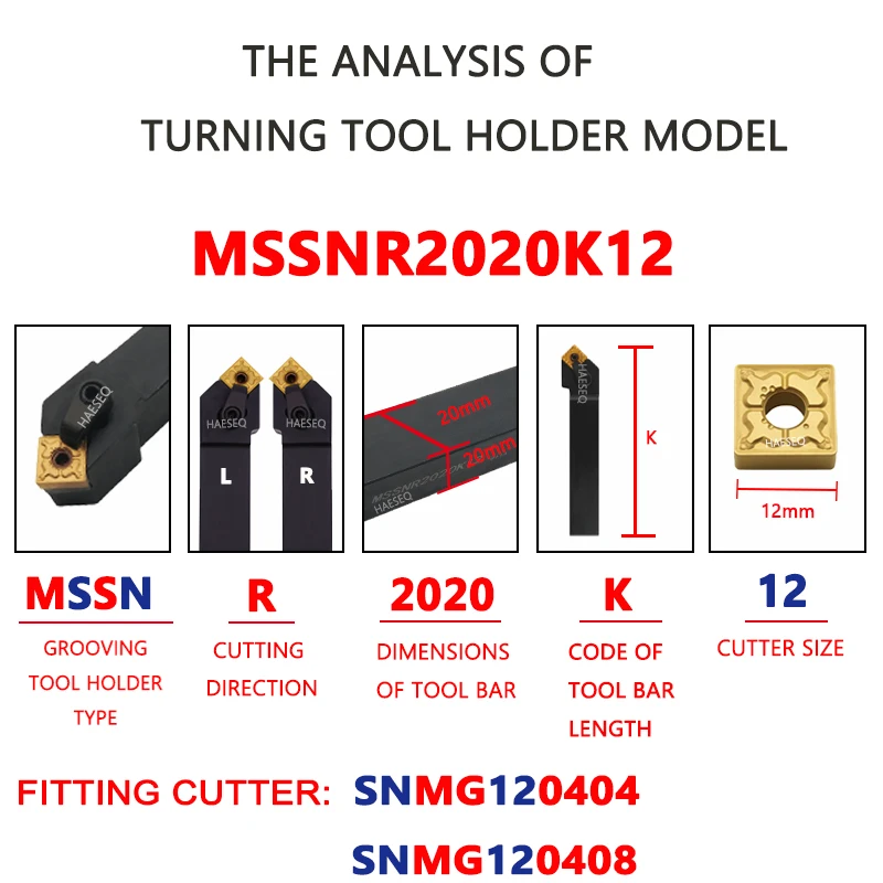 MSSNR1616 MSSNR2020 MSSNR3232 MSSNR2525เครื่องมือกลึงภายนอกที่ใส่คาร์ไบด์ SNR msssnl CNC เครื่องกลึงโลหะที่ยึดเครื่องมือ