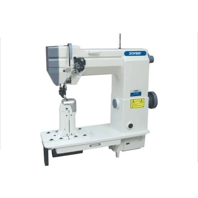 ZOYER ZY9910 Single Needle Post Bed Lockstitch Industrial Shoe Sewing Machinery Sewing Machine 15mm Max. Sewing Thickness DP*17#