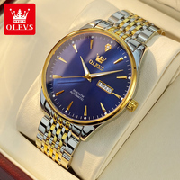 OLEVS 6635 Men Watch Automatic Movement Mechanical Wristwatch Calendar Original Genuine Watch