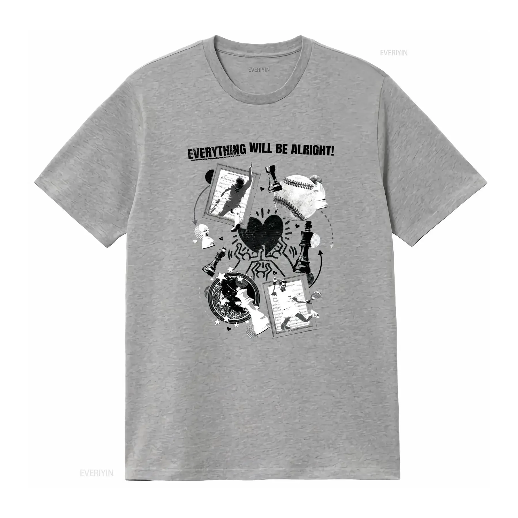 تي شيرت Falsettos Musical Inspired تي شيرت عتيق برسومات مغسولة ملابس الشارع أنيقة ومريحة قليلاً أزياء أوم