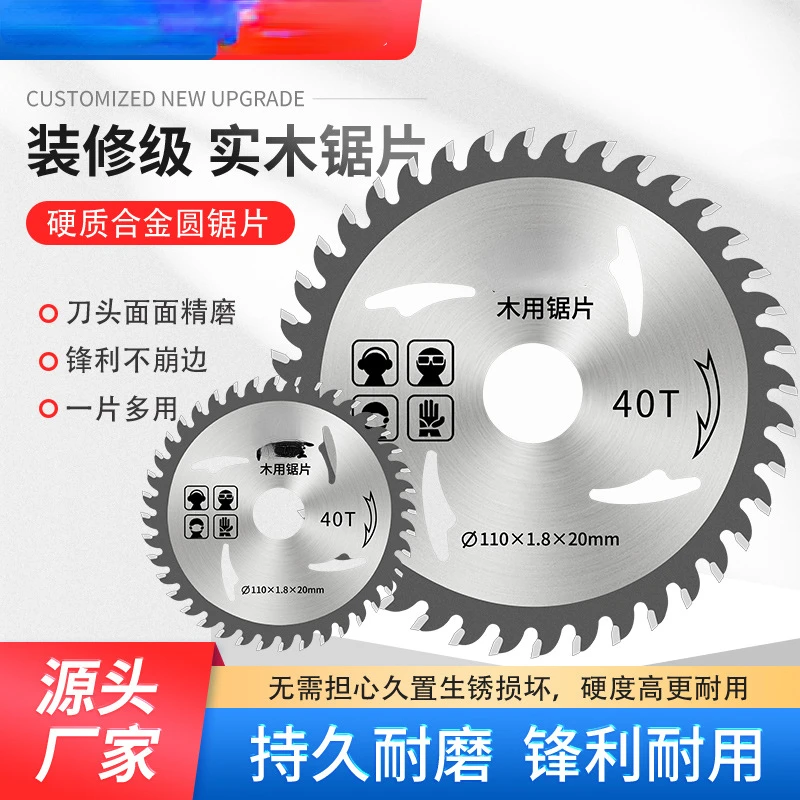 Carbidewoodworking Sawblade/Điện Nhỏ Lưỡi Tròn/Lưỡi Dao Cắt 4-Inch Cắt Trang Trí Góc Lưỡi Gỗ