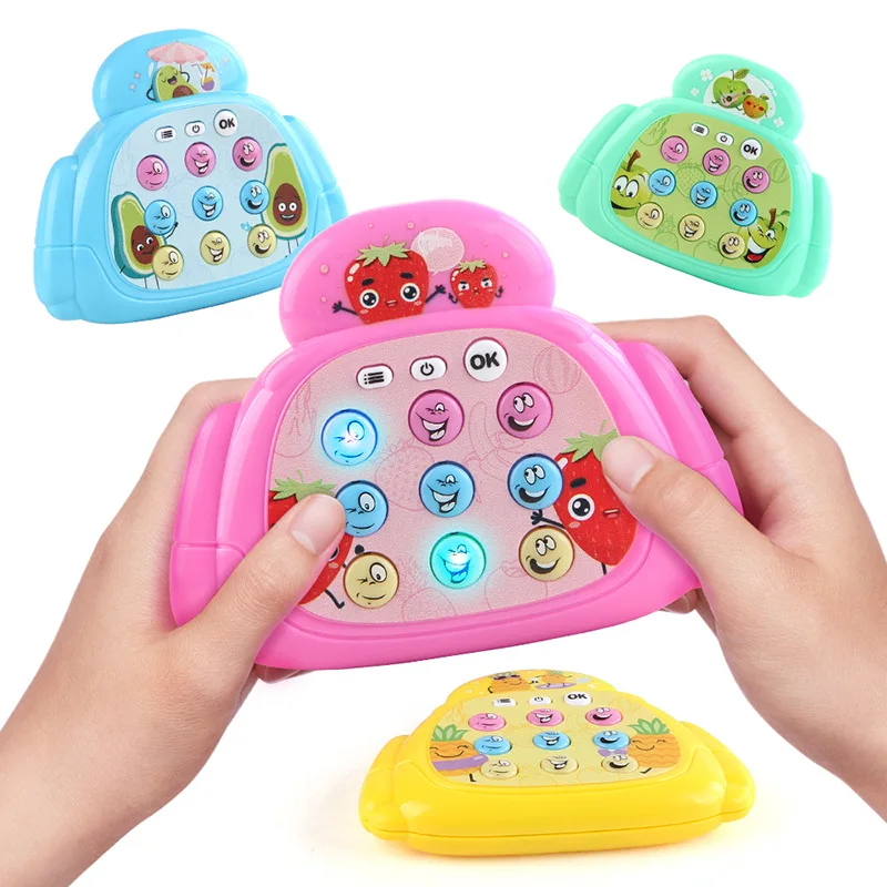 New Cartoon Cute Children's Electronic Game Toys Creative Gopher Toys Mini Handheld Game Machine Children's Stress Relief Toys