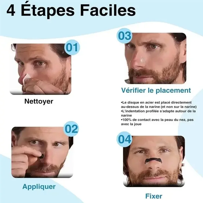 Breathing Aid Nasal Patches Kit for Snore Prevention, Gentle Airflow Enhancer, Smooth Sleep Helper, Portable Daily Care Set